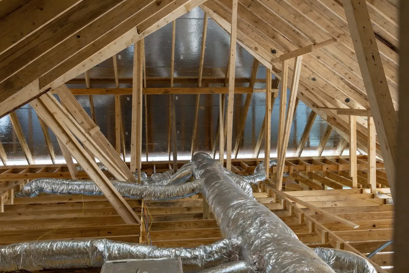Attic air sealing